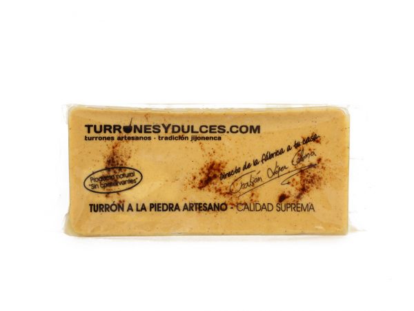 Barra de turrón a la piedra